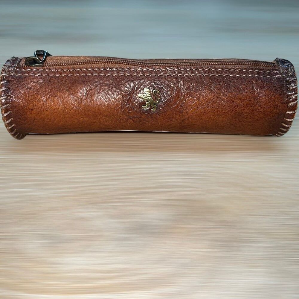 Pratesi leather Cosmetic Case handcrafted in Italy